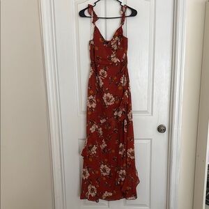 Chic Floral Maxi Dress